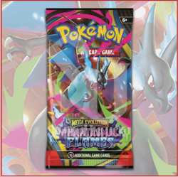 Pokemon TCG: Mega Evolution Phantasmal Flames Booster Pack ME02 - Image 1