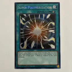 Super Polymerization - BLMR-EN089 - Secret Rare - 1st Edition - YuGiOh Tcg NM! - Image 1