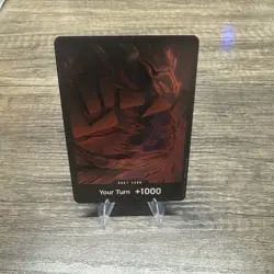 One Piece Don!! Card Your Turn +1000 Royal Blood [Black and Red] - Image 1