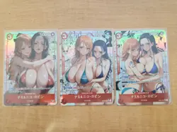 One Piece Waifu 3 Card Lot - Image 1