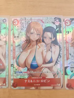 One Piece Waifu 3 Card Lot - Image 5