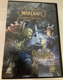 World Of Warcraft Heroes of Azeroth Starter Deck Trading Card Game - Complete - Image 1