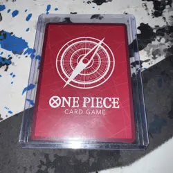 One Piece Monkey D Luffy OP11-040 A Fist of Divine Speed Alt Art Leader - NM - Image 2