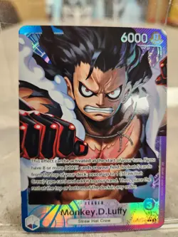 One Piece TCG Monkey.d.Luffy OP11-040 Alt Art A Fist Of Divine Speed ENGLISH NM - Image 1