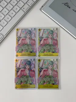 Kouzuki Hiyori OP06-106 SR x4 Playset | One Piece ENGLISH | MINT - Image 1