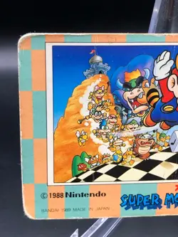 koopalings Mario bros 3 Card 1988 Nintendo Japan Japanese vintage No.41 - Image 3
