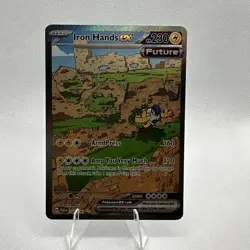 Iron Hands ex 248/182 Paradox Rift Special Illustration Rare Pokemon Card NM - Image 1