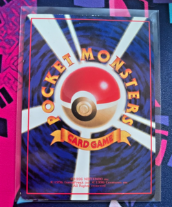 Geodude #74 Japanese Pokemon Vending Machine Cards Series 1 (Blue) (LP) - Image 2