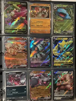 Pokemon Card Lot Collection Binder 108 Cards, XY, Mega EX, Vstar, Vmax, V, Holos - Image 3