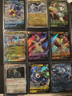 Pokemon Card Lot Collection Binder 108 Cards, XY, Mega EX, Vstar, Vmax, V, Holos - Image 4