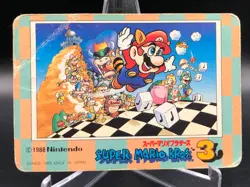 koopalings Mario bros 3 Card 1988 Nintendo Japan Japanese vintage No.38 - Image 2
