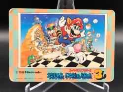 Fire Bro Mario bros 3 Card 1988 Nintendo Japan Japanese vintage No.14 - Image 2
