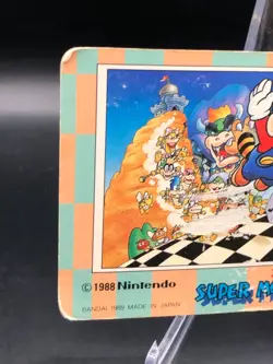 Fire Bro Mario bros 3 Card 1988 Nintendo Japan Japanese vintage No.14 - Image 3