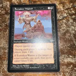 MTG Forsaken Wastes - Mirage Moderately Played English - Image 1