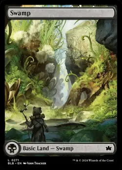 Basic Lands 10 MTG Swamp (0271), NM-Mint, English Bloomburrow - Image 1