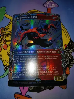 MTG Spider-Man 2099 (Borderless Foil) Marvel's Spider-Man 0205 NM - Image 1