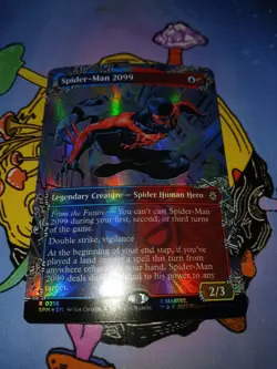 MTG Spider-Man 2099 (Borderless Foil) Marvel's Spider-Man 0205 NM - Image 2