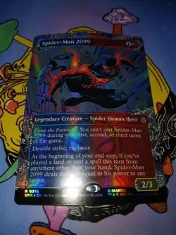 MTG Spider-Man 2099 (Borderless Foil) Marvel's Spider-Man 0205 NM - Image 3