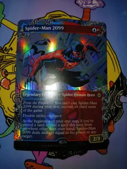 MTG Spider-Man 2099 (Borderless Foil) Marvel's Spider-Man 0205 NM - Image 4