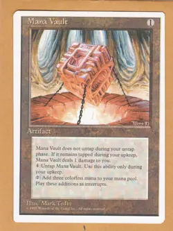 Magic the Gathering: Mana Vault - 4th Edition - Image 1