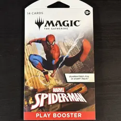 MTG: Magic The Gathering Marvel Spider-Man Play Sleeved Booster Pack - Image 1