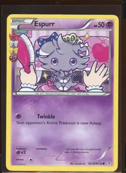 Espurr Common LP RC14/RC32 Radiant Collection XY Generations Pokemon - Image 3