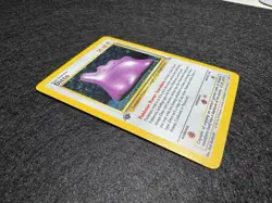 Pokemon TCG 1st Edition Ditto Holo Rare 3/62 1999 Vintage Fossil - Image 3