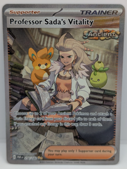 Professor Sada's Vitality 256/182 SV04: Paradox Rift Holo NM Pokemon - Image 1