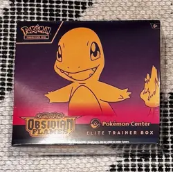 Pokemon TCG Obsidian Flames ETB Pokemon Center Elite Trainer Box Factory Sealed - Image 1