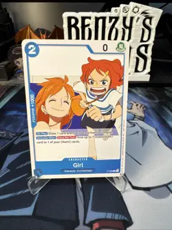 Nami Girl P-096 One Piece Prerelease Participation Fan Letter Promo English Card - Image 1
