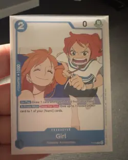 Nami Girl P-096 One Piece Prerelease Participation Fan Letter Promo English Card - Image 1