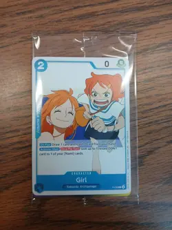 Nami Girl P-096 One Piece Prerelease Participation Fan Letter Promo English Card - Image 1