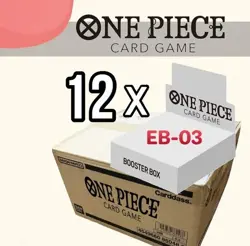 One Piece TCG Extra Booster Heroines Edition EB03 CASE (12 Box) ENG 20-2-26 - Image 1