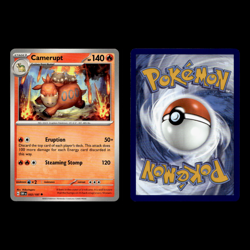 12x Numel Lot Camerupt 35.0 HeartGold SoulSilver Unleashed Pokemon Cards Set TCG - Image 4