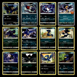12x Murkrow Reverse Holo Lot Honchkrow Murkrow 59.0 Pokemon Cards Collection Set - Image 1