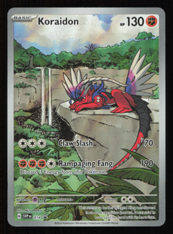 Pokemon Koraidon 14 SV Scarlet Violet Promo Card Black Star - Near Mint - Image 1