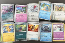 1000+ Bulk Pokemon TCG Lot - C, UC, R, DR Including Holo & Reverse Holo Cards - Image 1