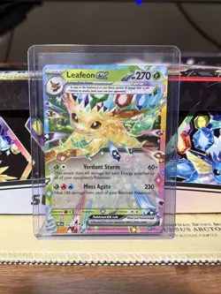 Pokemon Cards Leafeon ex 006/131 Ultra Rare Prismatic Evolutions- (NM) - Image 1