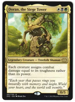 Doran, the Siege Tower 201 R Double Masters 2022 Near Mint MTG - Image 1