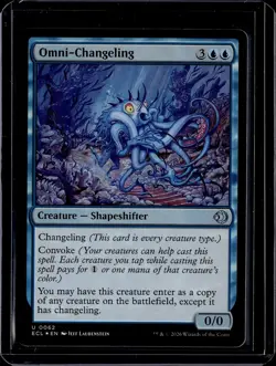 Omni-Changeling - 62 - Foil - ECL - NM - MTG Magic the Gathering - Image 1