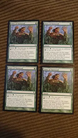 Magic: the Gathering / MtG Vines of Vastwood x4 Zendikar - Image 1