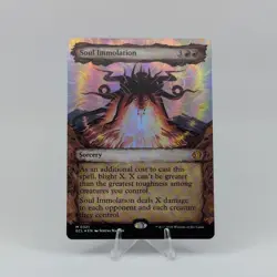 WOTC Lorwyn Eclipsed Soul Immolation (Foil) (Showcase) (MR) (0321) NM - Image 1