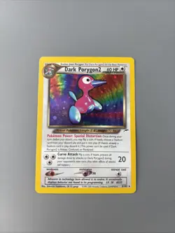 Pokemon Neo Destiny 8/105 Dark Porygon2 2000 Holo Rare Colorless MP READ - Image 1