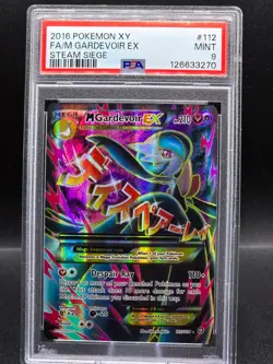 PSA MINT 9 Pokemon TCG M Gardevoir EX (Full Art) 112/114 XY - Steam Siege Holo - Image 1