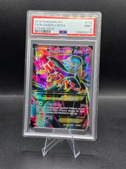 PSA MINT 9 Pokemon TCG M Gardevoir EX (Full Art) 112/114 XY - Steam Siege Holo - Image 2