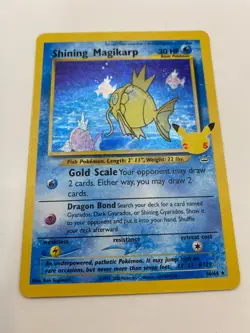 Shining Magikarp - Pokemon Celebrations 25th Anniversary - Holo- 66/64 - Image 1