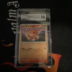 Pokemon TCG SV Promo Charmander #47 Cosmos Rare Holo Graded AGS 10 Gem Mint - Image 1