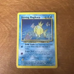 Pokemon TCG Shining Magikarp 66/64 Neo Revelation Unlimited - Image 1