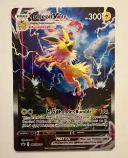Jolteon VMAX SWSH184 Sword & Shield Black Star Promo Pokemon TCG - Image 1