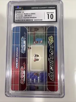 2003 Pokemon Gameboy Advanced E-Battle Series 2 Kindler Jo 08-B011 CGC 10 Gem - Image 1